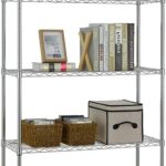 PayLessHere | 5-Tier Wire Shelf | 36"x14"x72" | Chrome | Adjustable Racks | Heavy-Duty Storage Shelves, Holds Upto 1250 lbs | Rust-Resistant, No-Tool Assembly | for Home, Garage Shelving
