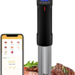 INKBIRD Sous Vide Machine ISV-100W WiFi Precision Cooker 1000W Immersion Circulator with Temperature & Timer Accurate Control, Uniform Heat Circulation, Low Water Protection, Slow Cooking for Steak