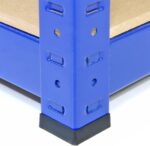 Monster Racking 5 T-Rax Heavy Duty Shelves Industrial Garage Storage Solutions, 280kg/shelf, 120cm x 60cm x 180cm - Image 6
