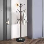 ORCHID M® Coat Racks, Coat Stand Metal Hat Heavy Bedroom Hallway Free Standing Clothes Hat Rack Hangers Hat Hanger Holde - Image 3