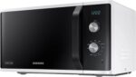 Samsung MG23K3614AW/ET Microwave, Freestanding, Dual Dial MG23K3614AW/ET, Crunch Cooking, Car Defrost, Microwave Grill 800 W 1100 W, 23 L, 49 L x 27.5 H x 39 cm, White - Image 9