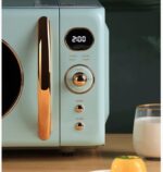 Countertop microwave Electric Food Oven Home Appliance Micro-wave Oven Household Kitchen Convection Oven(Dark blue) - Image 4