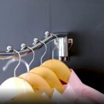 Wall Mounted Folding Clothes Hanger Rack, Foldable Clothing Hanger Stainless Steel, Clothes Hooks with Swing Arm Holder Space Saving Clothing Hanging Garment Racks Closet Storage Organizer Drying Rack - Image 5