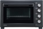 TOSHIBA 40L Toaster Oven 1800W Grill Oven,70-230°C Independent Temperature Control,120' Precise Timer,Convection Fan, 6-in-1 Function-for Cooking,Baking,Toasting,Broiling,TL-MC40EZF(GR)-Black