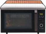 The Furnishing Tree Microwave Oven Cover for LG 28 L Convection Microwave Oven MJ2886BFUM Surface Pattern Brown - Image 6