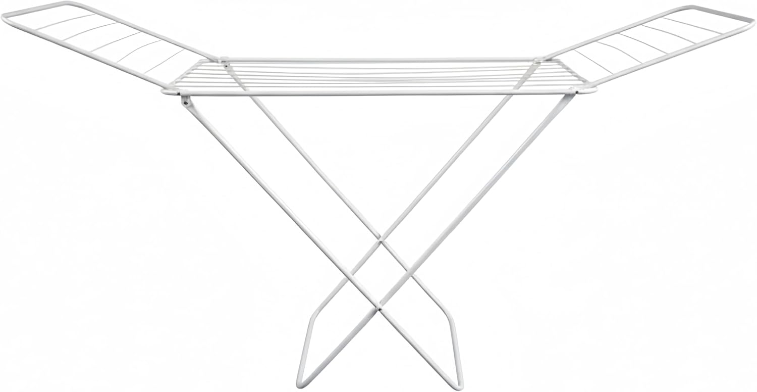 61o9Wi4zHkL._AC_SL1500_.jpg Heavy-Duty Clothes Drying Stand | Foldable Laundry Drying Rack & Clothes Dryer | Indoor/Outdoor Use - Image 1