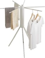 JOOM Clothes Drying Rack Portable Foldable - Drying Rack Clothing Space Saving,Collapsible Drying Rack for Laundry,Travel,Indoor,Outdoor. Folding Clothing Rack traval and Home Small Silver - Image 7