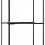 Abiglifty Storage Shelves, 5-Tier Metal Shelving, Wire Shelving Unit with Adjustable Leveling Feet, Shelf Organizer for Bathroom, Pantry, Laundry