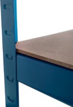 Home Vida 5 Tier Heavy Duty Shelf Storage Steel Shelving Rack Heavy Duty Kitchen Garage Racking, 875 kg Capacity, Large, Blue - Image 7