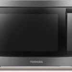 TOSHIBA Microwave Oven Solo Microwave 42L 2500 Watts, Convection Microwave Oven, 10 Auto Cook Menu, 11 Power Level, Membrane Control,Black, 42 Liters, MM-EC42S(BS)