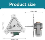 DG96-00110E Convection Fan Motor Assembly for Samsung Range/Stove/Microwave Ovens Accessory - Image 2