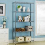 PayLessHere | 5-Tier Wire Shelf | 36"x14"x72" | Chrome | Adjustable Racks | Heavy-Duty Storage Shelves, Holds Upto 1250 lbs | Rust-Resistant, No-Tool Assembly | for Home, Garage Shelving - Image 2