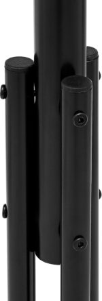 Amazon Basics Metal Coat and Clothes Stand Rack, Black, 49.5 x 49.5 x 169 cm (L x W x H) - Image 5