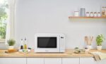 Panasonic NN-ST45KWEPG Inverter Microwave Oven with Turntable, 32 Litres, Stainless Steel, 1000 W, 21 Automatic Programmes, 7 Power Levels, LCD Display, Junior Menu, White - Image 3