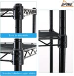 EFINE 5-Shelf Shelving Units and Storage on Wheels with Shelf Liners Set of 5, NSF Certified, Adjustable Carbon Steel Wire Shelving Unit Rack for Garage, Kitchen, Office(63H X 30W X 14D) - Image 7