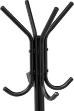 Amazon Basics Metal Coat and Clothes Stand Rack, Black, 49.5 x 49.5 x 169 cm (L x W x H) - Image 3
