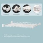6-Tier Industrial Metal Wire Shelving Unit, Adjustable Storage Rack, 16.54" L x 11.82" W x 63" H, Perfect for Kitchen, Closet, Laundry Room, Garage - Image 6