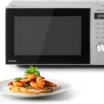 Panasonic NN-SD36QSEPG 29L Solo Microwave Oven, Stainless Steel, 1000W, Automatic Defrost, 11 Automatic Programs, Wheel