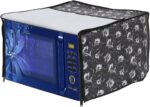 Dream Care Grey Printed Microwave Oven Cover for Samsung 28 Litre Convection Microwave Oven MC28H5025VB/TL - Image 5