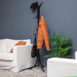 DEEP SLEEP EVERY NIGHT Mind Reader COATRACK11 Standing Metal Coat Rack Hat Hanger 11 Hook for Jacket, Purse, Scarf Rack, Umbrella Tree Stand NQ-30049 - Image 3