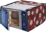 Dream Care Floral Printed Microwave Oven Cover For Ifb 20 Liter Convection Microwave Oven 20Sc2