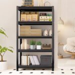 5 Tier Heavy Duty Shelving Units Metal Storage Rack 72 "H x 35 "W x 18" D 1500 lbs Capacity Shelves for Tools and Kitchen Items Adjustable Shelf for Garage Warehouse Pantry Closet Kitchen - Image 8