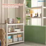DAYONG Storage Rack, Heavy Duty 5-Shelf Storage Unit, Metal Shelves Laminated Shelf Industrial Utility Rack for Garage, Pantry, Kitchen, Workspace, 183cm H x 90cm W x 40cm D - Image 8
