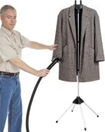 MOTIM Garment Hanger For Steaming Clothes, Steam Rack For Clothes, Handheld Garment Steamer Rack, Clothes Hanger Steamer Hanger standing, Steam Iron Stand - Image 4