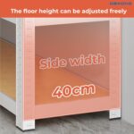 DAYONG Storage Rack, Heavy Duty 5-Shelf Storage Unit, Metal Shelves Laminated Shelf Industrial Utility Rack for Garage, Pantry, Kitchen, Workspace, 183cm H x 90cm W x 40cm D - Image 6