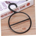 Alipis 30 Pcs Tie Hanger Clothing Storage Bags Ring Stand Hangers for Clothes Clothing Organizer Coat Hanger Rings Bathrobe Organizer Ring Clothes Hanger Circle Shape Coat Hanger Scarf - Image 5