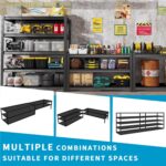 72''H Garage Shelving Heavy Duty 5-Tier Adjustable Storage Shelves Unit,3000 LBS Metal Utility Rack Shelf for Industries, Warehouses, Basement,Black (72'H x 36''W x 16''D) - Image 5
