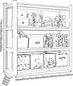Garage Shelves 4-Tier Metal Shelving Unit, Adjustable Shelving Unit Shelf, Boltless Assembly, Heavy Duty Storage Rack For Kitchen Garage Basement Warehouse Workshop(150x50x138cm) - Image 2