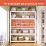 DAYONG Storage Rack, Heavy Duty 5-Shelf Storage Unit, Metal Shelves Laminated Shelf Industrial Utility Rack for Garage, Pantry, Kitchen, Workspace, 183cm H x 90cm W x 40cm D - Image 5