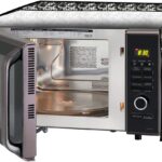 Stylista Microwave Oven Cover for Samsung 28 L Convection MC28H5145VK/TL, Floral Pattern