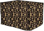 The Furnishing Tree Microwave Oven Cover for IFB 20BC4 20-Litre 1200-Watt Convection Floral Pattern Yellow - Image 7