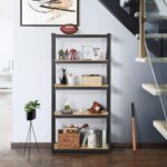Yaheetech 2PCS Heavy Duty 5 Tier Garage Shelving Units Metal Storage Shelves Shed Utility Rack,180cm x 90cm x 30cm,175KG Per Shelf,Black - Image 6
