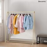 Beauenty Cloth Hanger Stand, 180 * 180CM Long Garment Rail Clothes Rail Strong Load-bearing Garment Rack Multi-Purpose Cloth Hanging Display in Boutique Entryway Closet (Black) - Image 6