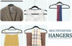 GVTECH Premium Velvet Hangers, [50 Pack] Non Slip and Heavy Duty Velvet Suit Hangers (45cm) with Tie Bar, 360° Swivel Hooks, Sturdy to Hold Jumper, Pullovers, Jackets & Hoodies (50 Pack, Black) - Image 4