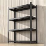 Garage Shelves Heavy Duty Storage Shelves, 5-Tier Adjustable Garage Shelving Units, Boltless Assembly, Metal Storage Rack For Warehouse Basement Pantry Office(100x35x183cm)