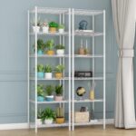 6-Tier Industrial Metal Wire Shelving Unit, Adjustable Storage Rack, 16.54" L x 11.82" W x 63" H, Perfect for Kitchen, Closet, Laundry Room, Garage - Image 5