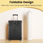 Tripod Clothes Drying Rack, Garment Rack Portable and Foldable Space Saving Laundry Drying Rack - Drying Rack Clothing Floor Folding Balcony Bedroom Household Aluminum - Image 2