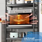 DAYONG 5-Tier Kitchen Storage Rack, Heavy Duty Bakers Rack Bread Rrack Microwave Oven Stand, Adjustable Metal Storage Shelves, Utility Shelf for Kitchen Garage Laundry Pantry (5 Tier 40 * 40 * 160cm) - Image 6