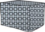 Stylista Microwave Oven Cover for Samsung 21 L Convection CE73JD-B/XTL Lattice Pattern Grey - Image 7