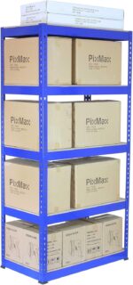 Monster Racking 3 Bays 90cm Warehouse Shelves Storage Garage Shelving Unit Steel 5 Tier - Image 5