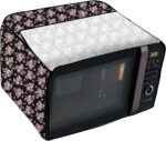 Stylista Microwave Oven Cover for Samsung 28 L Convection MC28H5145VK/TL Floral Pattern Multicolor - Image 4
