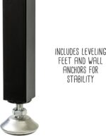 Honey-Can-Do 5-Tier Garage Storage Shelving Unit, Black SHF-09841 Black - Image 5