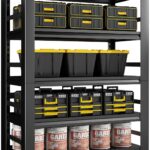 72" H|48" W All-Metal Garage Shelving Unit and Storage-Easy Assembly Shelves 5-Tier Rack|Heavy-Duty Adjustable Shelf|Steel Waterproof Rust-Resistant Shelves for Industrial,Warehouse,Basement