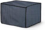 The Furnishing Tree Microwave Oven Cover for Samsung 28 L Convection MC28H5145VK/TL Polka dot Pattern Navy - Image 7
