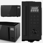Hisense 34 Liters, Large Microwave Oven and Grill Combo, 1000W, 10 Power Levels, 9 Preset Menus, Anti Bacteria, Ceramic Interiors, Touch Control, H34MOBS10HG(Amazon Exclusive) - Image 6
