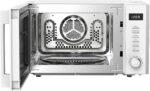 Rediffusion 30L Digital Combination Microwave, 900W Microwave,1200W Grill & 2200W Convection, Grill Rack, Defrost, Stainless Steel Cavity, 5 Power Levels, 8 Auto Menus, Freestanding, White - REDCMW30W - Image 2